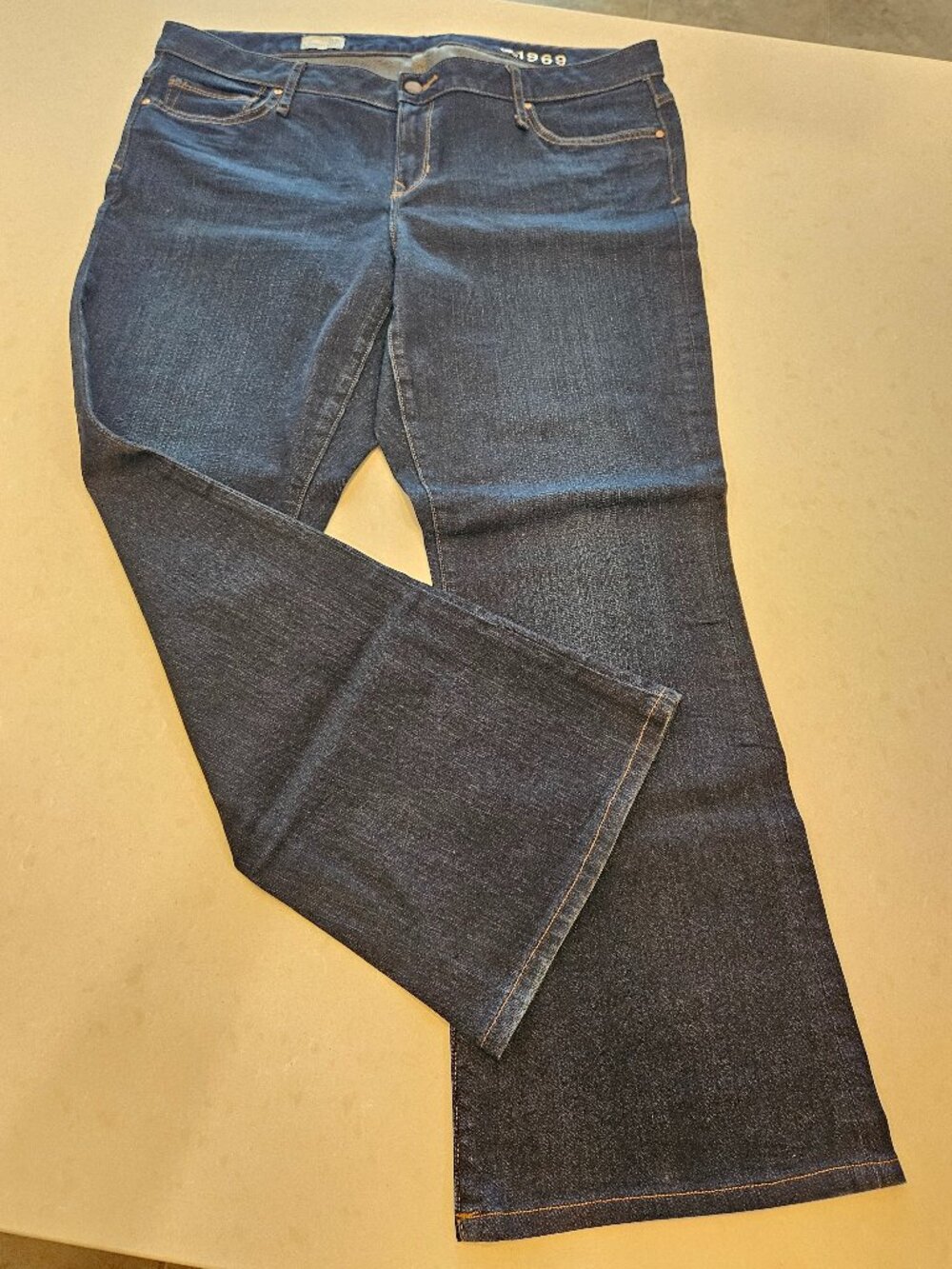 Gap Jeans Perfect Boot Style - Dark Wash Blue - Size 34R